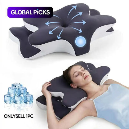 Ergonomic Butterfly Pillow