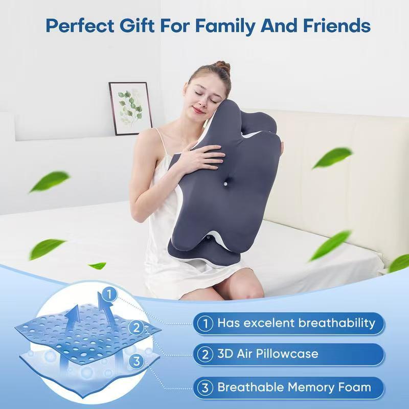 Ergonomic Butterfly Pillow