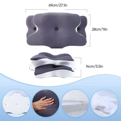 Ergonomic Butterfly Pillow