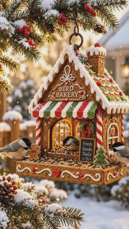 Christmas Multi-Decor Shaped Bird Feeder